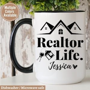 Personalized Real Estate Agent Mug, Real Estate Life Mug, Licensed to Sell, Real Estate Gift, Broker Gift ,Real Estate Gift Real Estate Gift