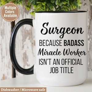 Surgeon Gift, Surgeon Coffee Mug, Surgeon Present, Best Surgeon, Surgeon Birthday Gift, Customized Gift for Surgeon, Christmas Surgeon Mugs