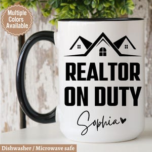 Personalized Real Estate Agent Mug, Real Estate Life Mug, Licensed to Sell, Real Estate Gift, Broker Gift ,Real Estate Gift Real Estate Gift