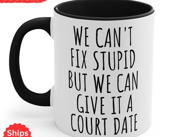Personalized Lawyer Mug, Funny Attorney Gifts , Legal Professional Gift, Courtroom Present, Best Lawyer Appreciation Gift, Law Office Mug