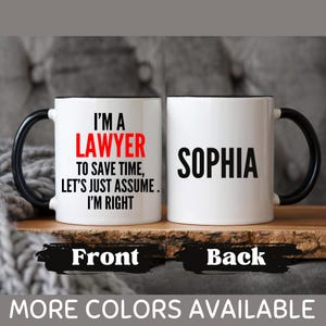 Custom Lawyer Gift, Lawyer Mug, Gift For Lawyer, Lawyer Coffee Mug, Lawyer Cup, Lawyer Gifts For Men Lawyer Gifts For Women Christmas Gifts