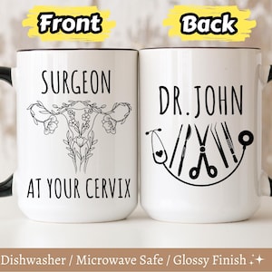 Personalized Surgeon Gift, Surgeon Coffee Mug, Surgeon Present, Best Surgeon, Surgeon Birthday Gift, Gift for Surgeon Appreciation Gift Idea