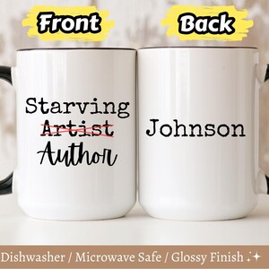 Personalized Author Gift, Author Mug, Author Era Mug, Published Author, Writer Mug, Book Lover Gift, Future Author Gift, Gift For Writers