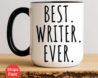 Writer Gifts, Writer Mug, Gift for Journalist, Inspiring Journalist Coffee Mug, Vintage Mug, Author Mug, Gift for Writer, Author Mug,Writers