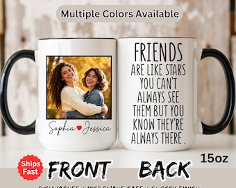 Custom Best Friend Mug, Best Friend Gift for Birthday, Funny Coffee Mug, Coworker Gifts, Personalized Bestie Mug, Friendship Mug Gift, Xmas