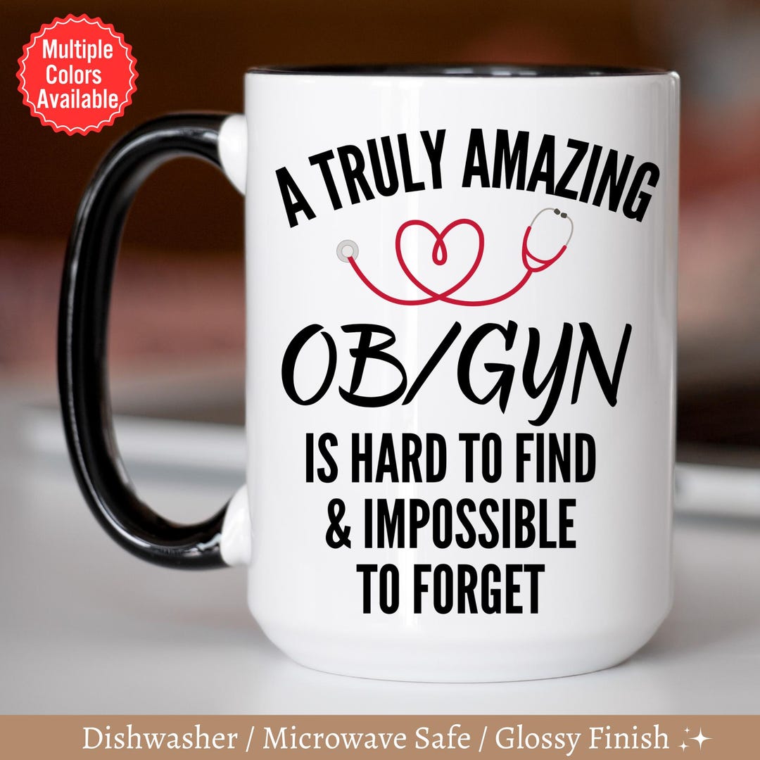 Personalized Obgyn Mug, Obgyn Gifts, Best Obgyn Ever, Thank You Gift ...