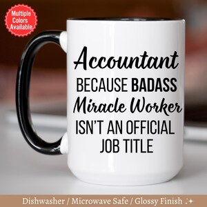 Accountant Coffee Mug, Gift for Accountant, CPA, Funny Accountant Gift Mug,  Financial Planner, Accountant Appreciation Gift