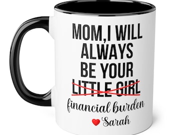 Personalized Mom Mug | Gift from Daughter | Mother’s Day Gift | Custom Mom Cup | Birthday Gift for Mom | Christmas Gifts