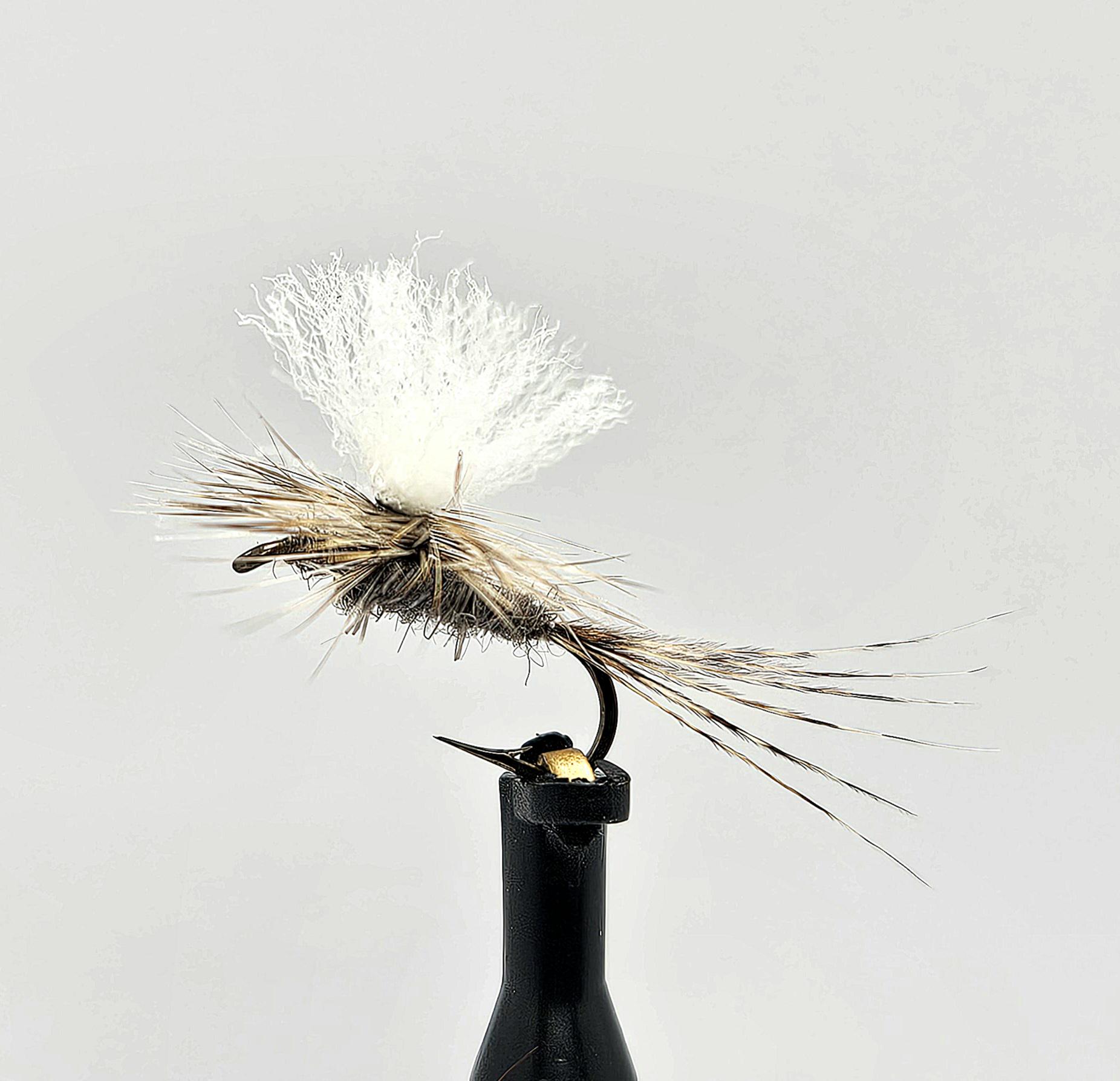 Lot De Mouches De Pêche Adams Dry - 16 Mouches, 4 Modèles (Mâle, Femelle, Irrésistible, Parachute) - 9