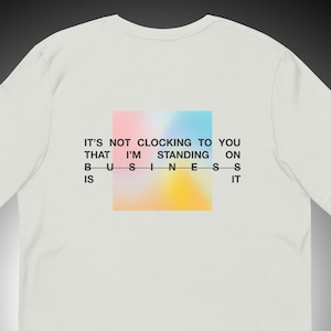 STANDING ON BUSINESS • Unisex t-shirt