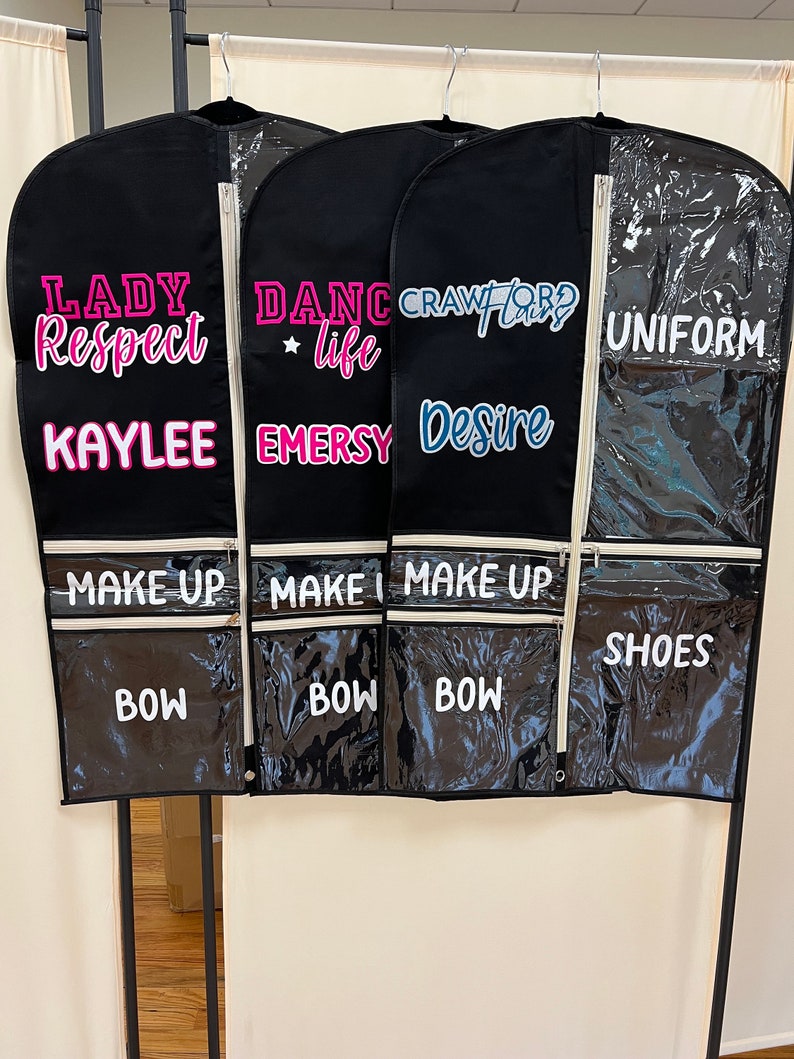 Personalized Dance Garment Bags Etsy