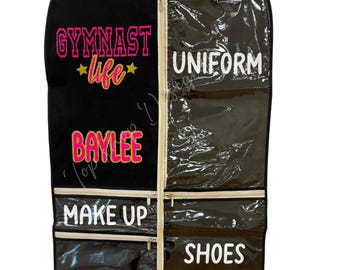 Personalized Gymnast Life Garment Bags