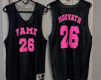 Custom Cheer Team Mesh Jersey | Personalized Cheer Tank | Team Spirit Jersey | Athlete Gift