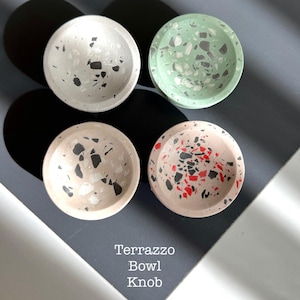 Home Improvement Knopf, Handle, Pull, Knob, Gift, Terrazzo Knobs, Sea Stone, Bowl,  Drawer Pulls ,  ,Kitchen Knobs, Hook, Pomo Gift,