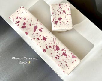 Heimwerker, Möbelknäufe, Terrazzo Knäufe: Handgefertigte Beton Knäufe und Griffe, Knäufe, Bouton, Pomo