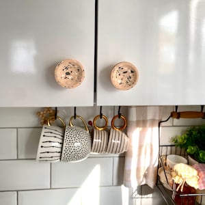 Home improvement,Terrazzo Drawer Pulls: Cement Cabinet Knobs, Home Decor GiftKnob, Knopf, Bouton, Pomo
