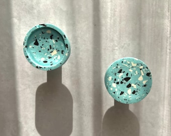 Set Of, Handle, Pull, Knob, Gift, Terrazzo Knobs, , Drawer Pulls , Home Gift ,Kitchen Knobs, Hook, House Gift, Fathers day