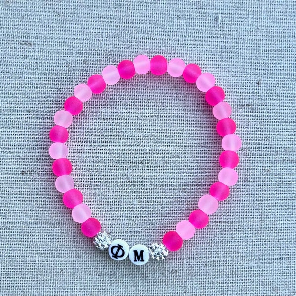 Sorority Bracelet- Phi Mu