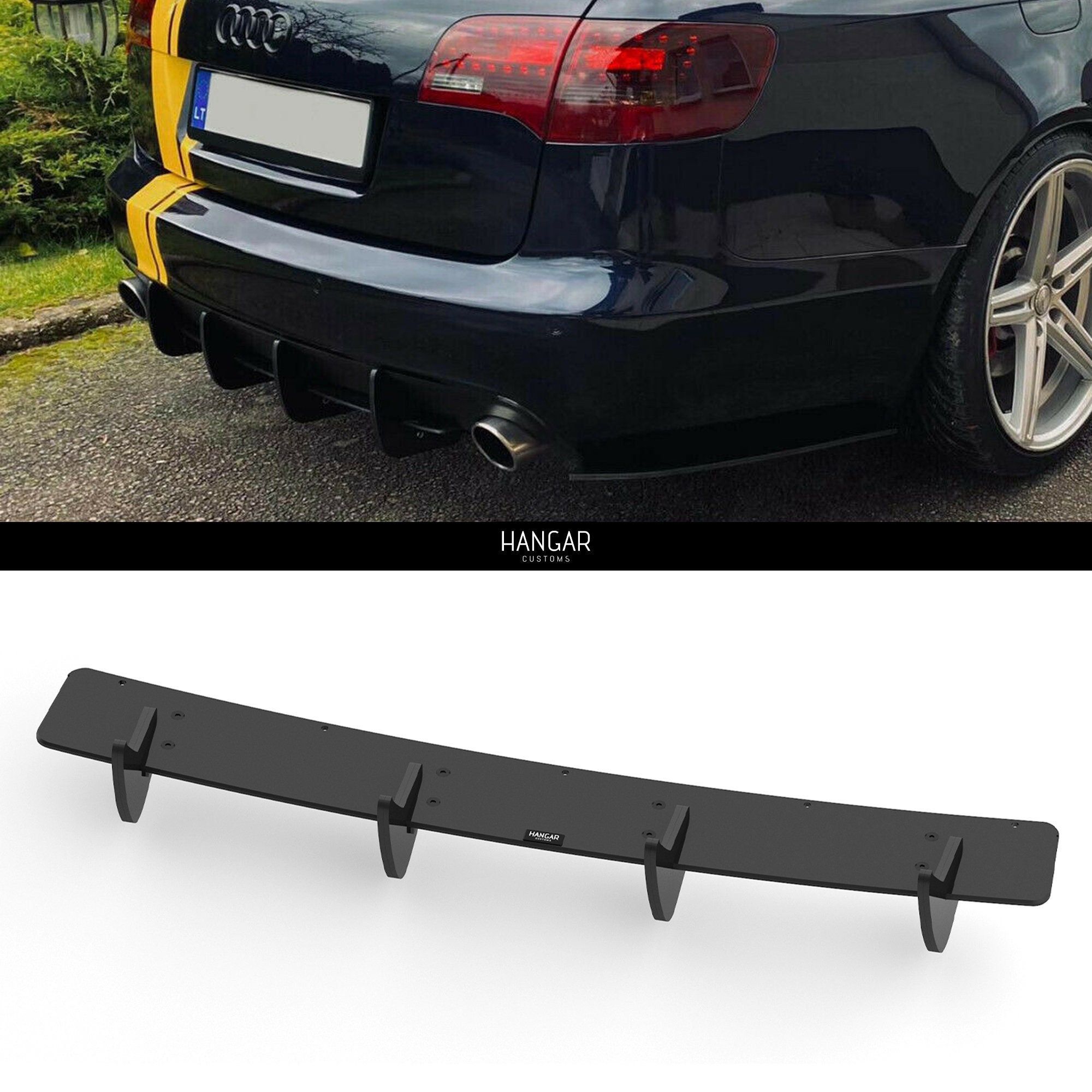 RDX Dachspoiler Für Audi A6 4F C6 Avant – Aerodynamischer Heckspoiler Aus PUR
