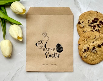 Happy Easter Cookie Bag, Easter Celebration Favor Bag, Easter Gift Favor Bag, Cookie Bag
