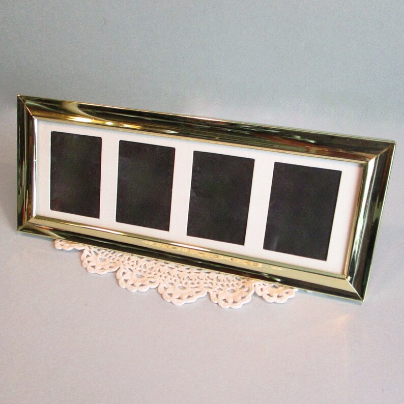 4 Photo Collage Picture Frame for 2 X 3 Photos . 4 Opening Vintage 4 1/