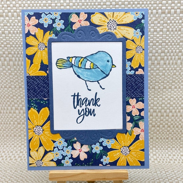 Bird Thank You - Etsy
