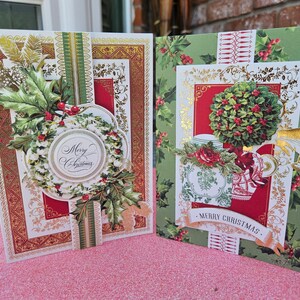 Christmas Cards * 3D * Anna Griffin Inspired