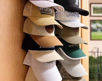 Organizzatore di cappelli da appendere alla porta / Porta cappelli modulare e personalizzabile