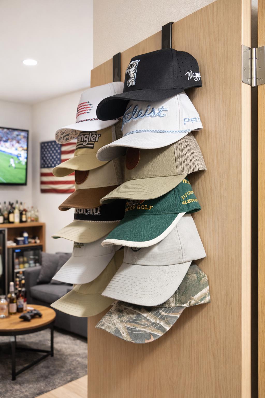Over-the-door Hat Organizer | Modular Customizable Hat Holder Rack - Etsy
