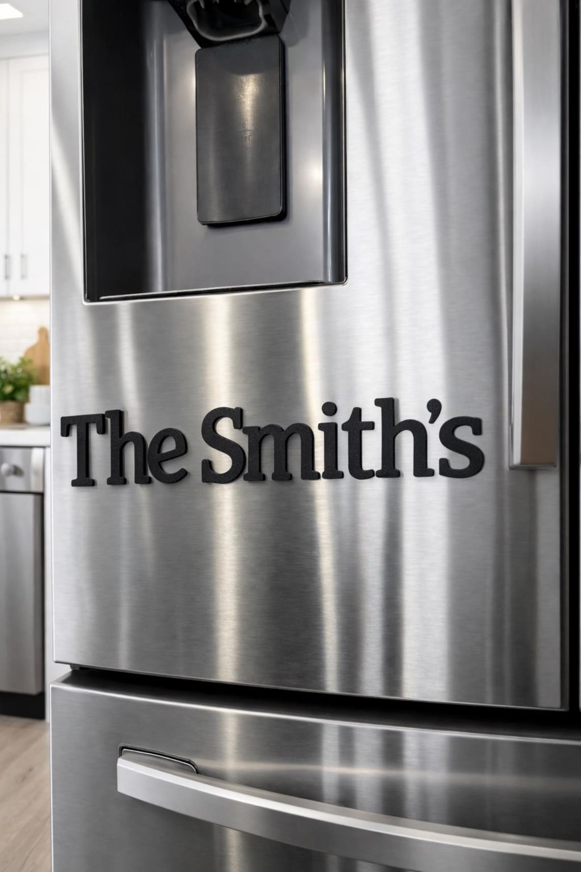 Refrigerator Letter R Custom 3D Printed Magnetic Letters | Personalized Fridge Name or Phrase ...