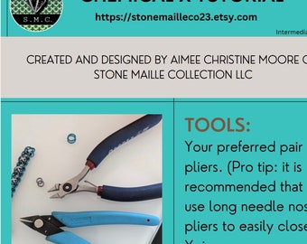 Chainmaille jewelry tutorial for intermediate level