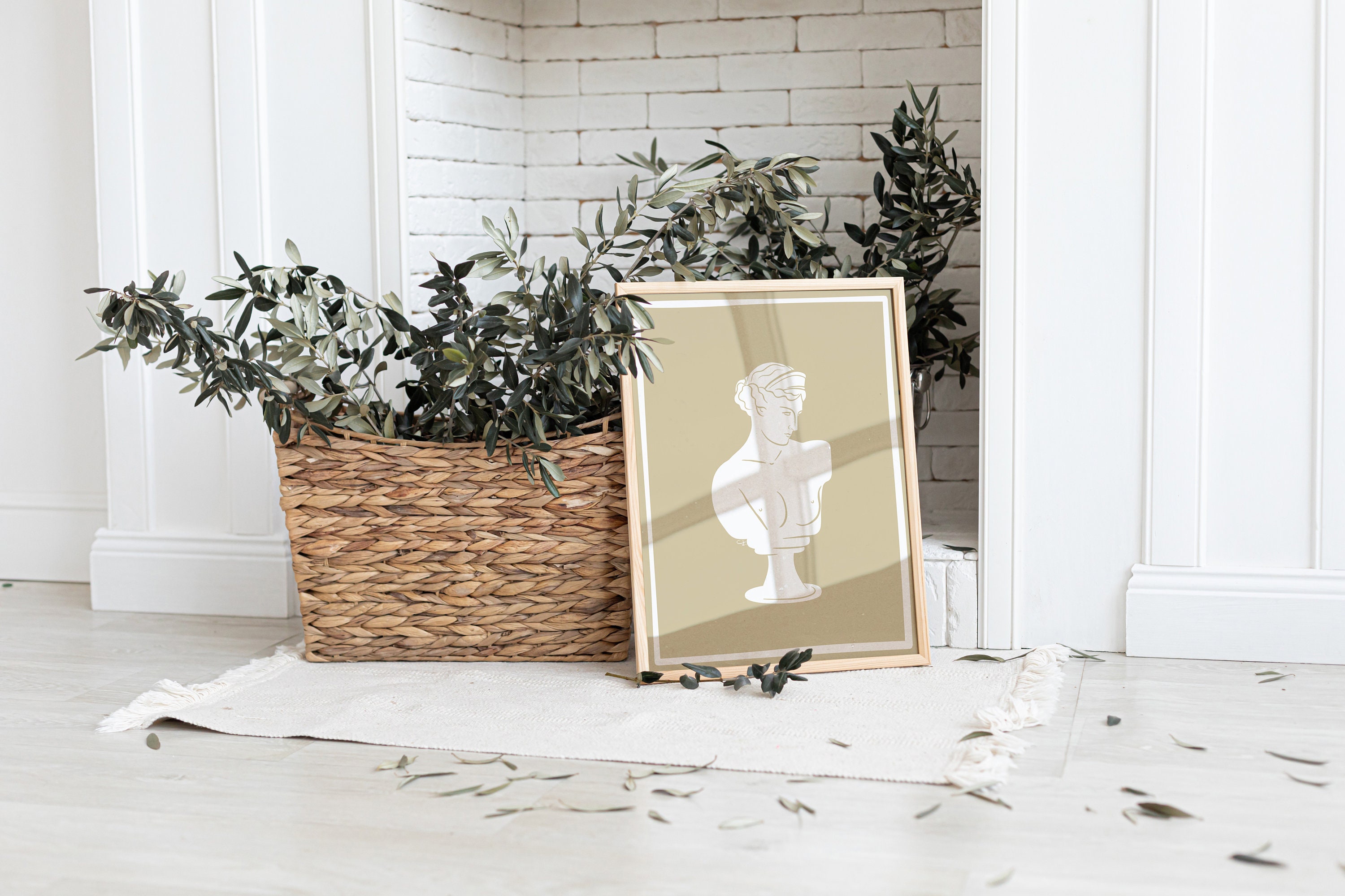 Venus Bust | Minimalist Statue Wall Art Print Classical Art Print ...