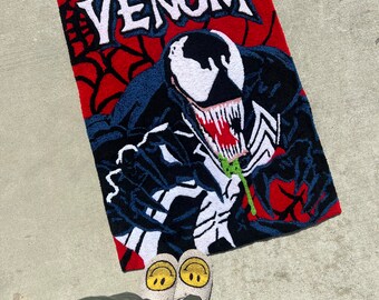 Spider-man Venom Rug - Etsy