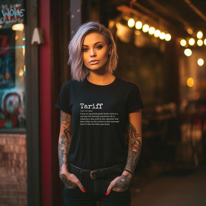 Tariff Definition Shirt, Political T-shirt, Economics Student Gift, Political Science Apparel, Econ Major Present, Liberal T-shirt, Tariff Tee, Import Tax Shirt, Funny Economics Gift, Econ Student Shirt, 
Funny professor tee, 
Democrat shirt