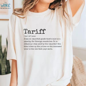 Tariff Definition Shirt, Political T-shirt, Economics Student Gift, Political Science Apparel, Econ Major Present, Liberal T-shirt, Tariff Tee, Import Tax Shirt, Funny Economics Gift, Econ Student Shirt, 
Funny professor tee, 
Democrat shirt