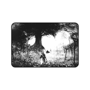 Tapis de bureau Bloodborne : console de jeu gothique Eldritch Horror
