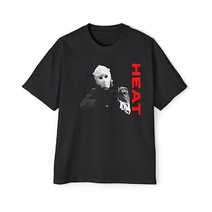 Heat Movie Heavy Oversized Shirt- Retro Movie Style Graphic, Casual Streetwear, Vintage Tee, 90s Movie Shirt, De Niro
