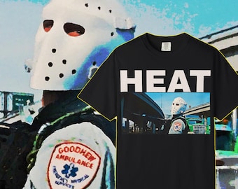 HEAT movie T-Shirt, Movie Vintage Tee, Vintage Heat Shirt, 90s Movie, Robert De Niro, Al Pacino, Michael Mann