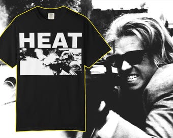 Chris HEAT movie T-Shirt, Movie Vintage Tee, Vintage Heat Shirt, 90s Movie, Robert De Niro, Val Kilmer shirt, Michael Mann