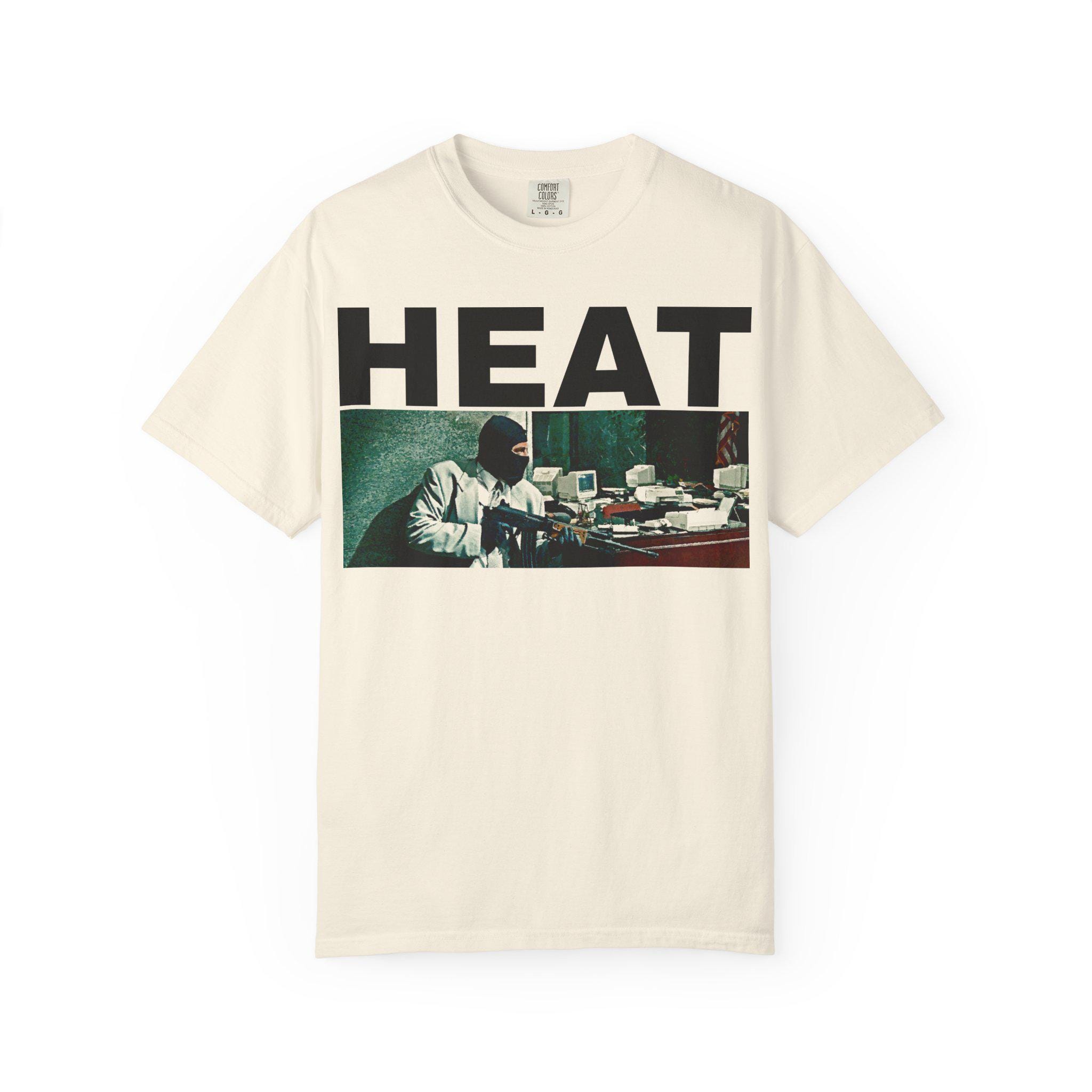 HEAT映画Tシャツ、ヒート・マイケル・シャツ、90年代アル・パチーノ 