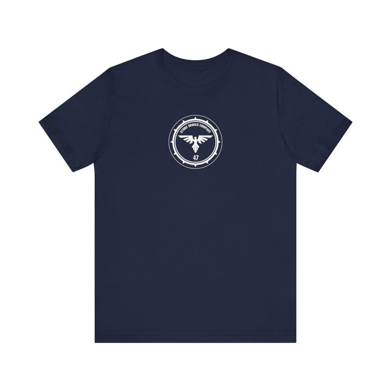 47 Strike Drone Company T-Shirt, Ukraine Insignia, 47OMBr, Military Insignia, UAF, FPV Navy