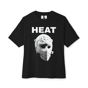 Heat Movie Mask Boxy T-Shirt, Heat Shirt, Heat T-Shirt, Heat Movie, Vintage Heat Shirt, 90s Movie Shirt, Robert De Niro, Al Pacino