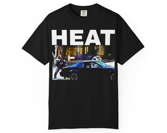HEAT movie TShirt, Movie Vintage Tee, Vintage Heat Shirt, 90s Movie, Robert De Niro, Al Pacino, Michael Mann