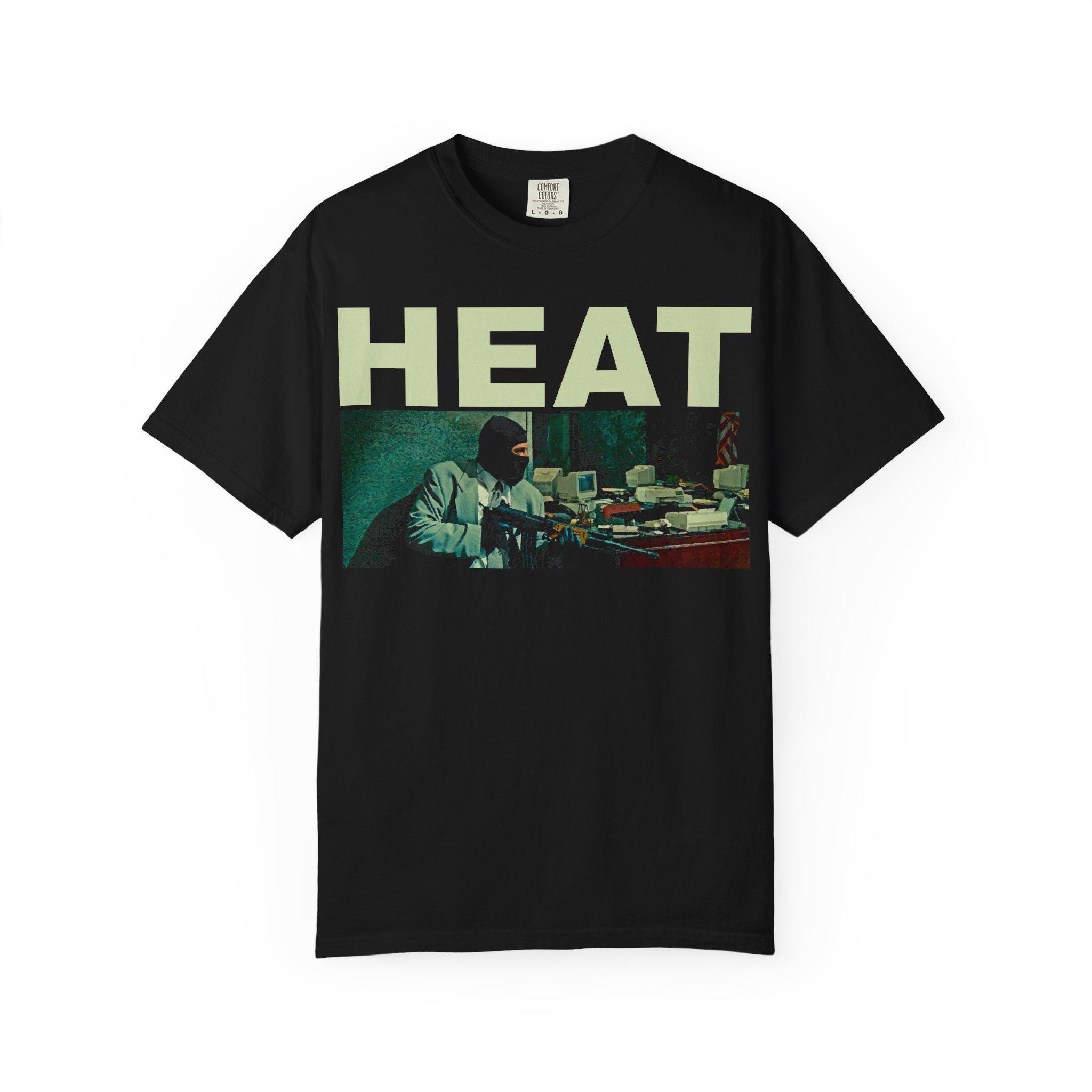 HEAT映画Tシャツ、ヒート・マイケル・シャツ、90年代アル・パチーノ 