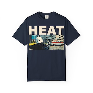 HEAT movie T-Shirt, Movie Vintage Tee, Vintage Heat Shirt, 90s Movie, Robert De Niro, Al Pacino, Michael Mann