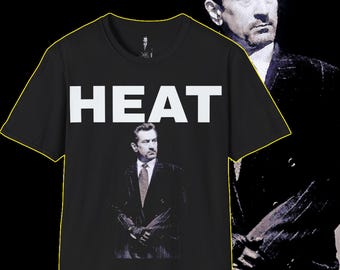 HEAT movie 1995 T-Shirt, Heat Tee, Heat Movie, Vintage Heat Shirt, 90s Movie Shirt, Robert De Niro, Graphic Shirt,