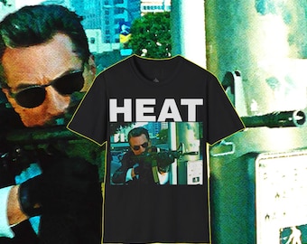 HEAT movie 1995 T-Shirt, Heat Tee, Heat Movie, Vintage Heat Shirt, 90s Movie Shirt, Robert De Niro, Graphic Shirt,