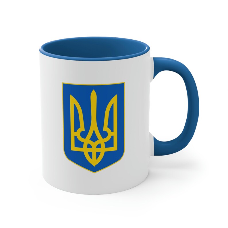 UkraineMilitary Trident Coffee Mug - Thumbnail 2
