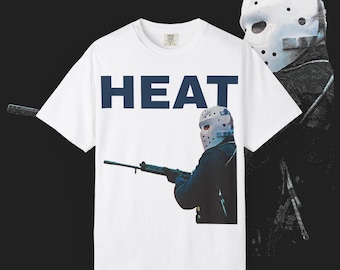 Vintage HEAT movie TShirt, Movie Tee, Heat Shirt, 90s Movie, Robert De Niro, Al Pacino, Michael Mann,