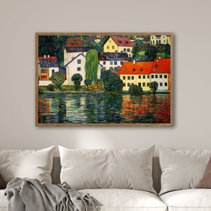 Printable Wall Art, Gustav Klimt Print, Gustav Klimt Wall Art, Vintage Fine Art Print, Colorful AI Art Poster, Digital PRINTABLE